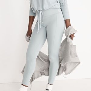 Madewell Leggings Curvy MWL Flex High- Rise 25" Leggings Blue Horizon Sz XL NWT